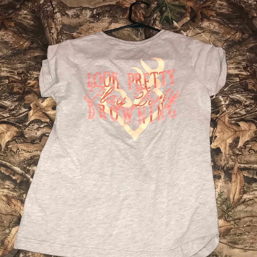 Browning Look Pretty Play Dirty Shirt